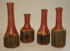 Cedar Vases